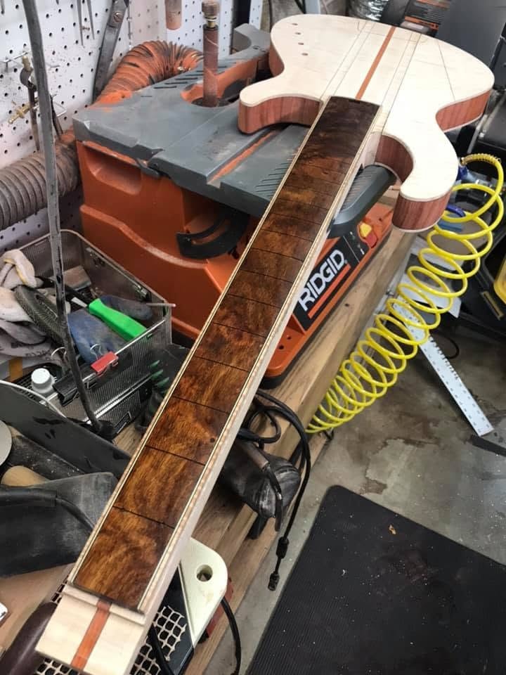 Caribbean Rosewood Neck