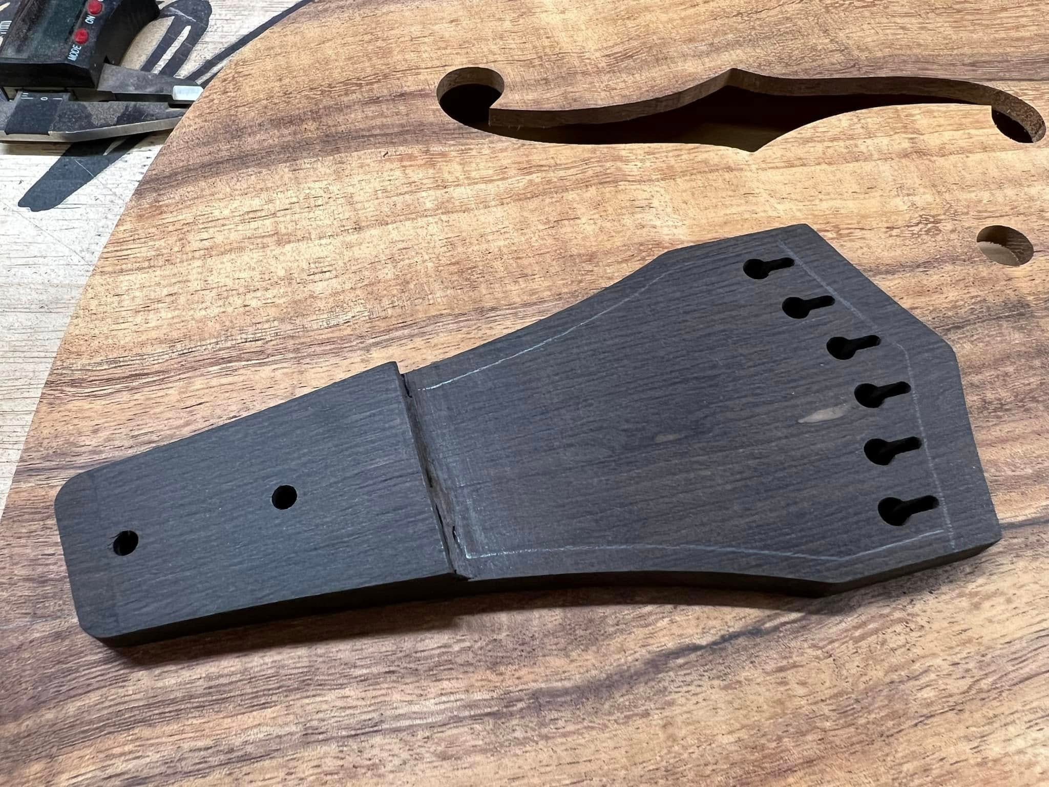 Custom Ebony Tailpiece